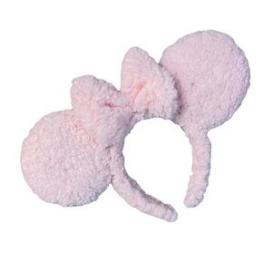 Pink Sherpa mouse ears